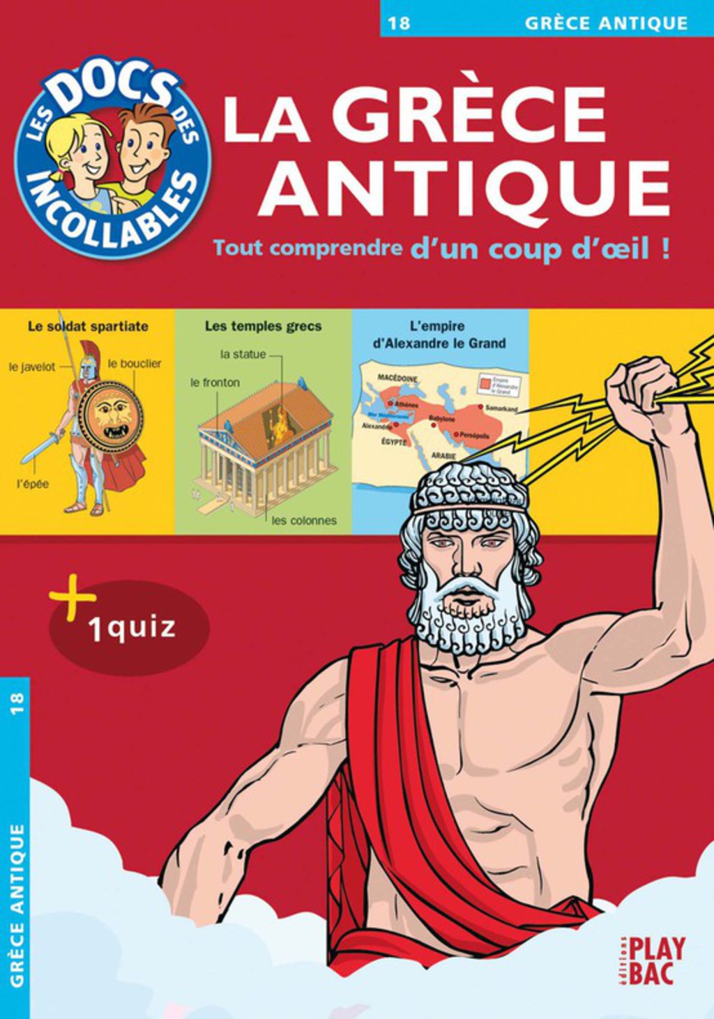 Les Incollables : La Grèce Antique Tout comprendre d’un coup d’oeil !