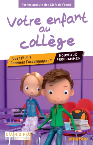 Cover image: Votre enfant au collège 9782809655636