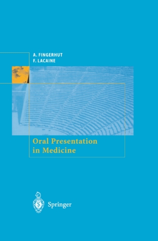 صورة الغلاف: Oral Presentation in Medicine 9782287596865