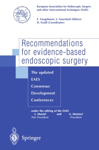 Immagine di copertina: Recommendations for evidence-based endoscopic surgery 1st edition 9782287597091