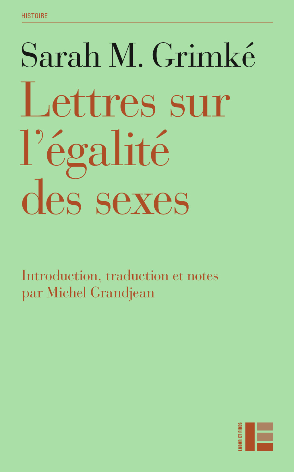 Lettres sur l’égalité des sexes