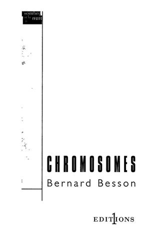 Cover image: Chromosomes 9782863919811