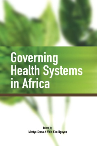 صورة الغلاف: Governing Health Systems in Africa 1st edition 9782869781825