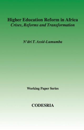 Imagen de portada: Higher Education in Africa 1st edition 9782869781863