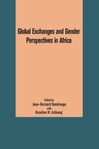 Imagen de portada: Global Exchanges and Gender Perspectives in Africa 9782869784888