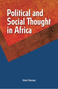 Omslagafbeelding: Political and Social Thought in Africa 9782869785861