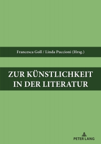 Cover image: Zur Kuenstlichkeit in der Literatur 1st edition 9782875746672