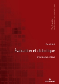 Cover image: Évaluation et didactique 1st edition 9782875746795