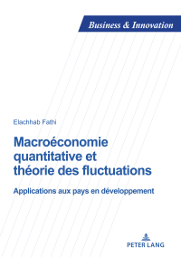 Cover image: Macroéconomie quantitative et théorie des fluctuations 1st edition 9782875749222