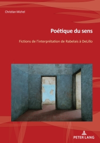 Cover image: Poétique du sens 1st edition 9782875749918