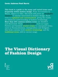Imagen de portada: The Visual Dictionary of Fashion Design 1st edition 9782940373611