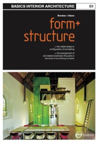 Imagen de portada: Basics Interior Architecture 01: Form and Structure 1st edition 9782940373406