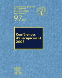 Imagen de portada: Conférences d'enseignement 2008 (n°97) 9782842999087