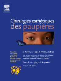 Imagen de portada: Chirurgies esthétiques des paupières 9782810100545