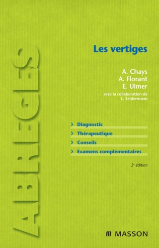 Cover image: Les vertiges 2nd edition 9782294702143