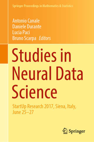 Cover image: Studies in Neural Data Science 9783030000387