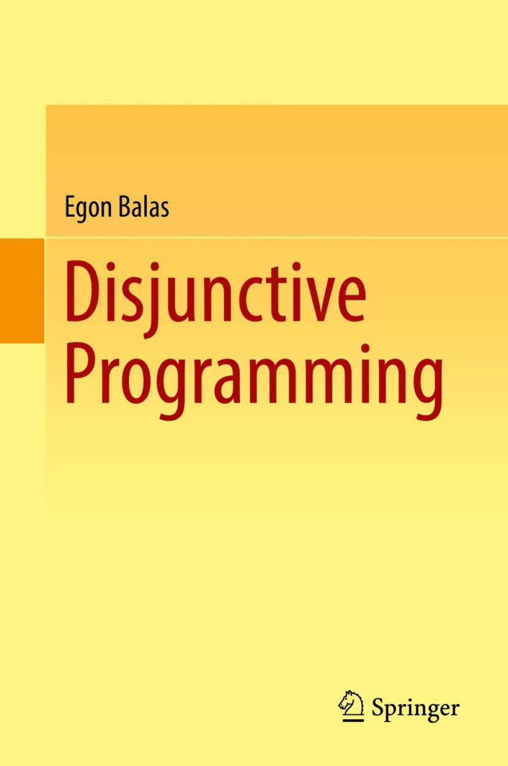 Disjunctive Programming (eBook)