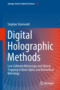 Titelbild: Digital Holographic Methods 9783030001681