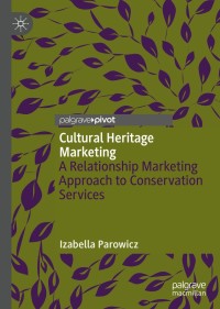 Immagine di copertina: Cultural Heritage Marketing 9783030002862