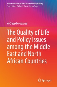 Imagen de portada: The Quality of Life and Policy Issues among the Middle East and North African Countries 9783030003258