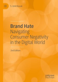Cover image: Brand Hate 2nd edition 9783030003791
