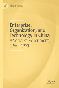 Omslagafbeelding: Enterprise, Organization, and Technology in China 9783030003975