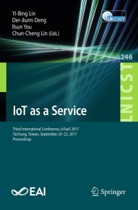 Cover image: IoT as a Service 9783030004095