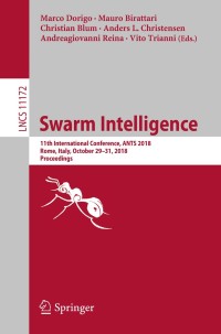 Cover image: Swarm Intelligence 9783030005320