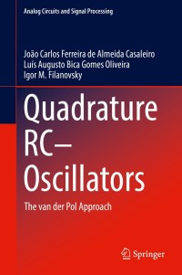 Immagine di copertina: Quadrature RC−Oscillators 9783030007393