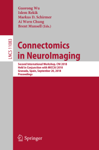 Titelbild: Connectomics in NeuroImaging 9783030007546