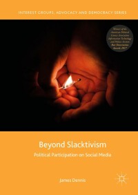 表紙画像: Beyond Slacktivism 9783030008437