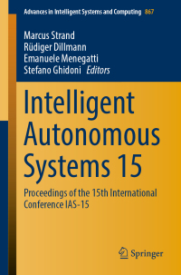 Immagine di copertina: Intelligent Autonomous Systems 15 9783030013691