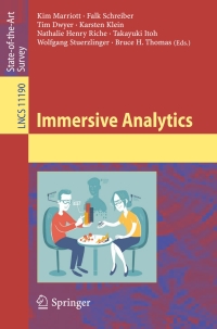 Cover image: Immersive Analytics 9783030013875