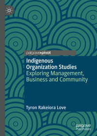 Cover image: Indigenous Organization Studies 9783030015022