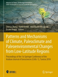 Imagen de portada: Patterns and Mechanisms of Climate, Paleoclimate and Paleoenvironmental Changes from Low-Latitude Regions 9783030015985