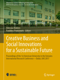 Cover image: Creative Business and Social Innovations for a Sustainable Future 9783030016616