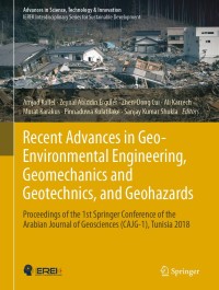 Omslagafbeelding: Recent Advances in Geo-Environmental Engineering, Geomechanics and Geotechnics, and Geohazards 9783030016647
