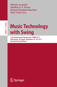 Cover image: Music Technology with Swing 9783030016913