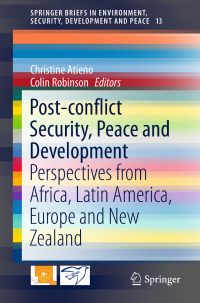 Immagine di copertina: Post-conflict Security, Peace and Development 9783030017392