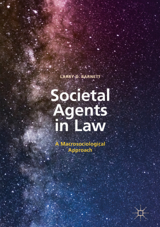 Cover image: Societal Agents in Law 9783030018269