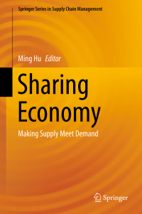 Titelbild: Sharing Economy 9783030018627