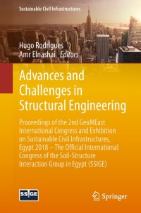 Cover image: Advances and Challenges in Structural Engineering 9783030019310