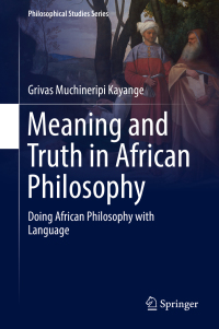 Omslagafbeelding: Meaning and Truth in African Philosophy 9783030019617