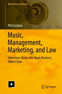 Titelbild: Music, Management, Marketing, and Law 9783030021429