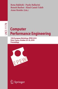 Cover image: Computer Performance Engineering 9783030022266