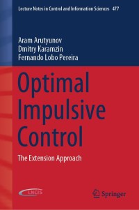 Imagen de portada: Optimal Impulsive Control 9783030022594