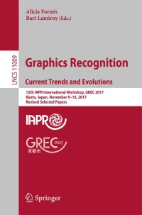 Cover image: Graphics Recognition. Current Trends and Evolutions 9783030022839