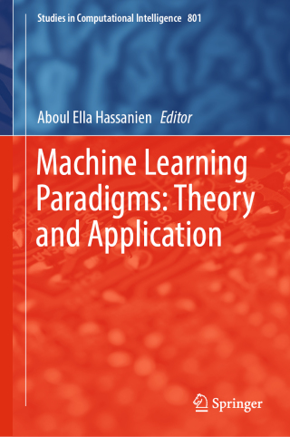 Cover image: Machine Learning Paradigms: Theory and Application 9783030023560
