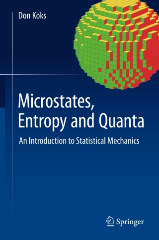 Cover image: Microstates, Entropy and Quanta 9783030024284