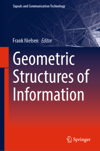 Cover image: Geometric Structures of Information 9783030025199